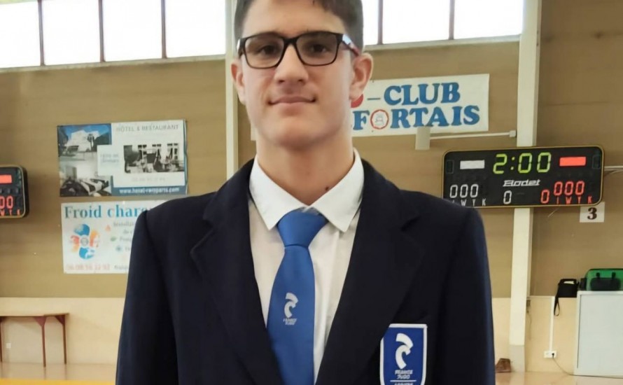 Arbitrage: niveau départemental (F1) pour Lucas Comeyne